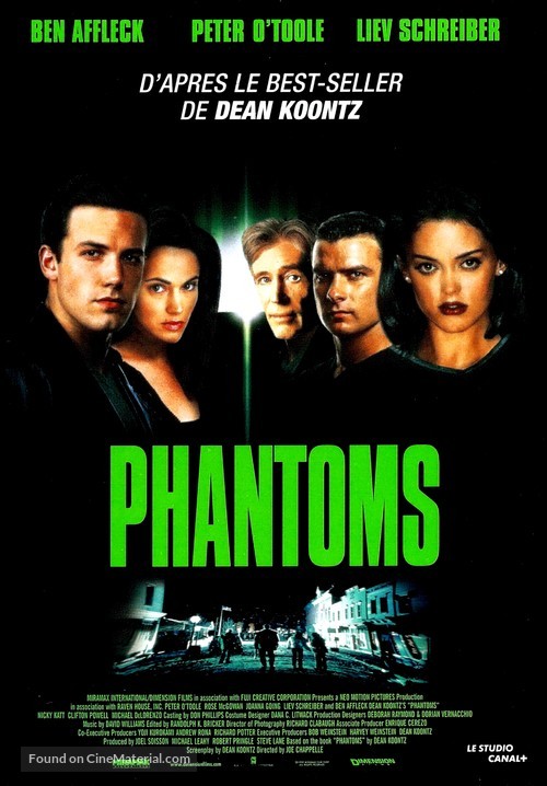 Phantoms - French DVD movie cover