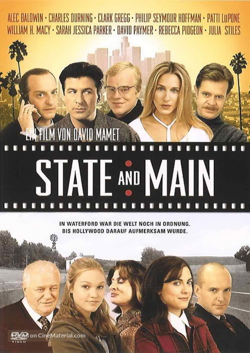 State and Main - German Movie Cover