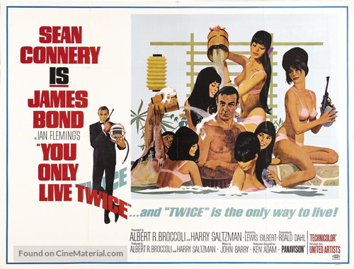 You Only Live Twice - Movie Poster