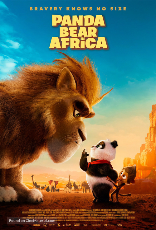 Panda Bear in Africa - International Movie Poster