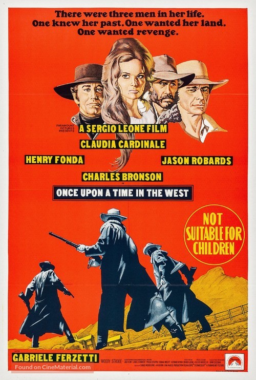 C&#039;era una volta il West - Australian Movie Poster
