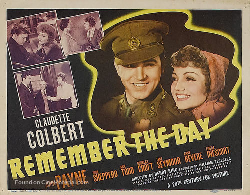 Remember the Day - Movie Poster