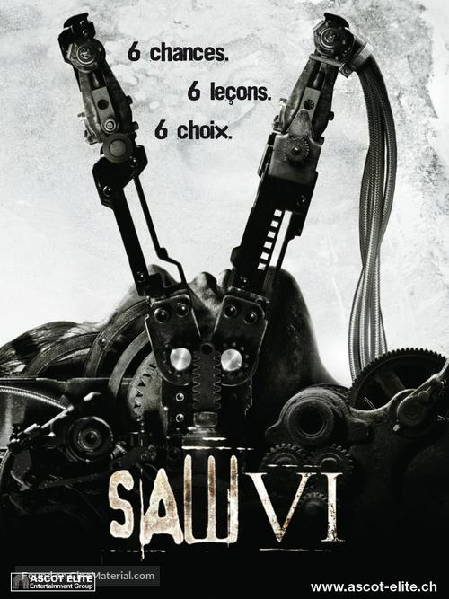 Saw VI - Swiss Movie Poster