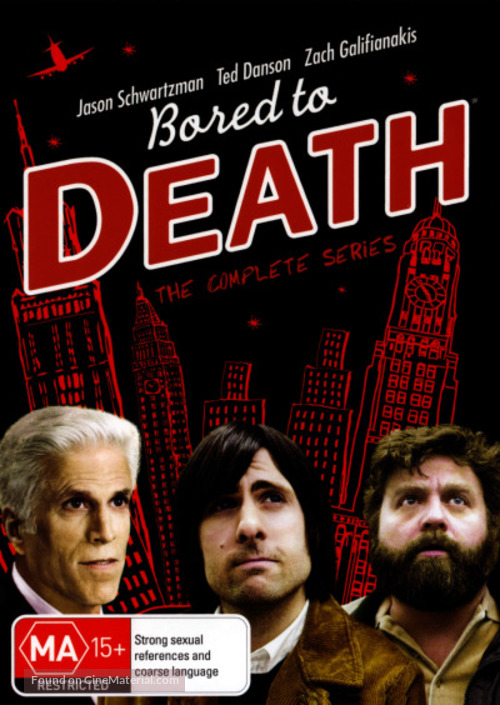 &quot;Bored to Death&quot; - Australian DVD movie cover