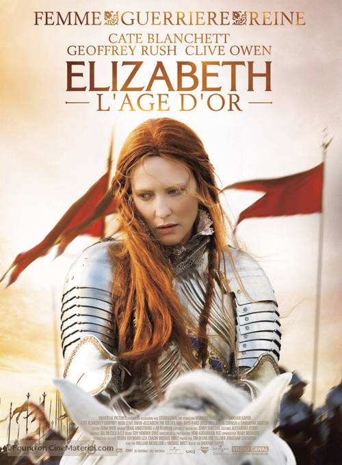 Elizabeth: The Golden Age - French Movie Poster