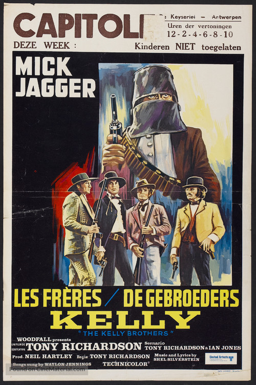 Ned Kelly - Belgian Movie Poster