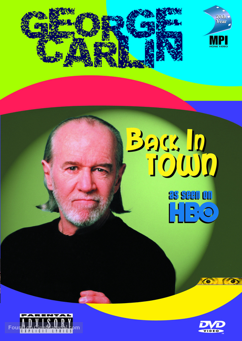 George Carlin: Back in Town - DVD movie cover