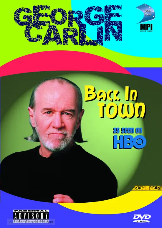 George Carlin: Back in Town - DVD movie cover