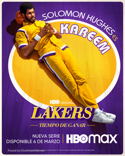 Winning Time: The Rise of the Lakers Dynasty - Argentinian Movie Poster