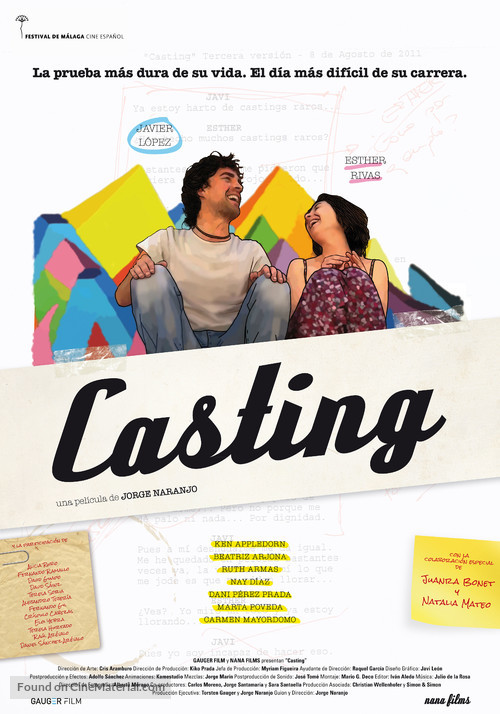 Casting - Spanish Movie Poster