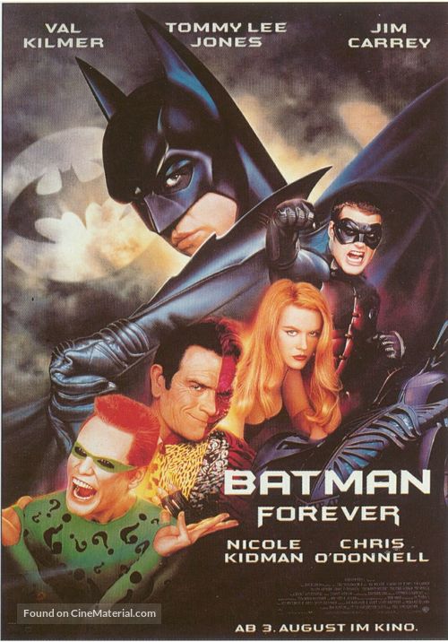 Batman Forever - German Movie Poster