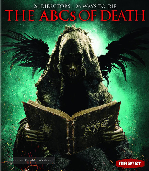 The ABCs of Death - Blu-Ray movie cover