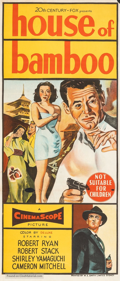 House of Bamboo - Australian Movie Poster