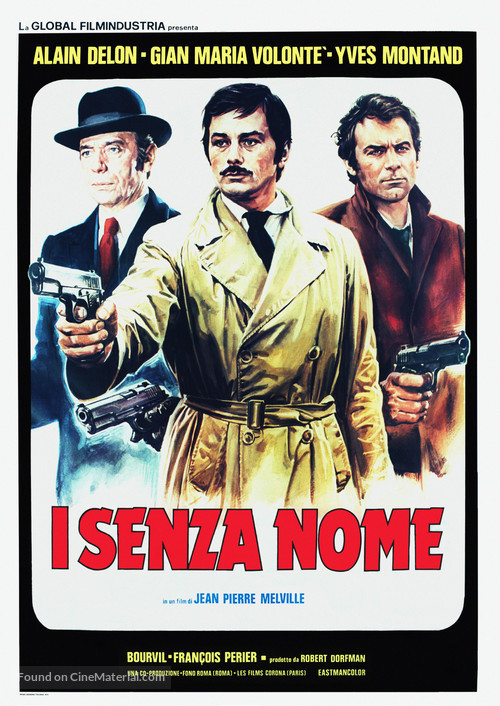 Le cercle rouge - Italian Movie Poster