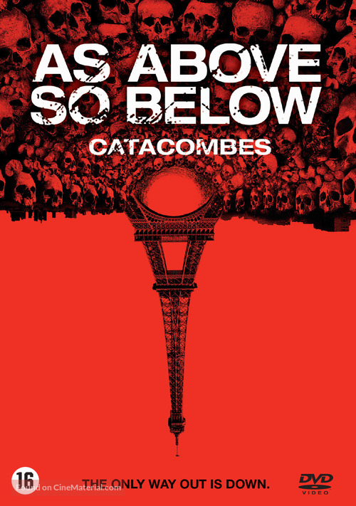 As Above, So Below - Dutch DVD movie cover