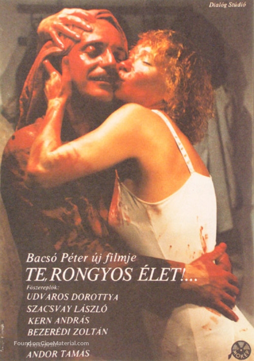 Te rongyos &eacute;let - Hungarian Movie Poster