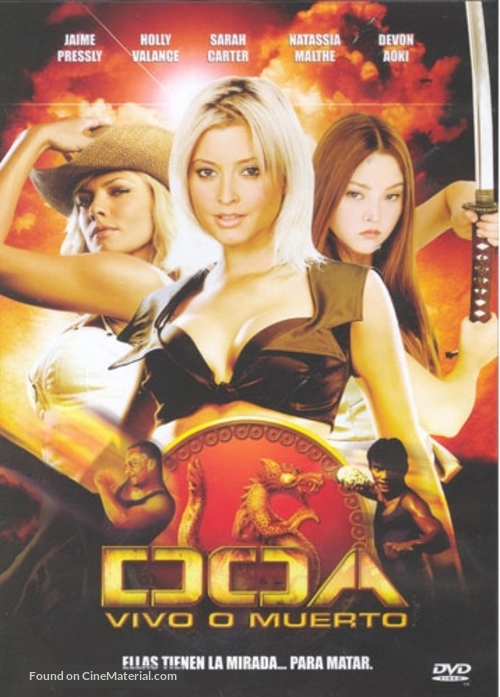 Dead Or Alive - Mexican DVD movie cover