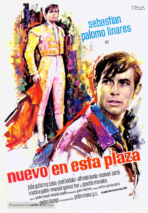 Nuevo en esta plaza - Spanish poster