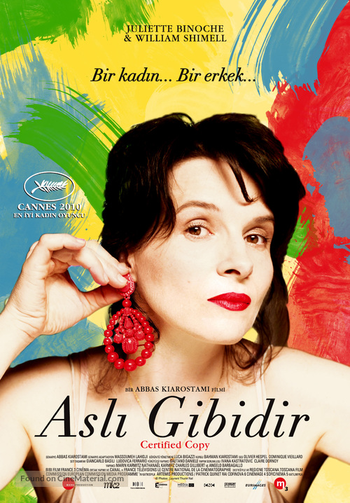 Copie conforme - Turkish Movie Poster