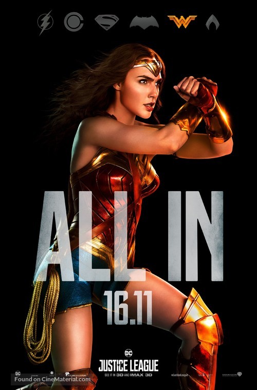 Justice League - Singaporean Movie Poster
