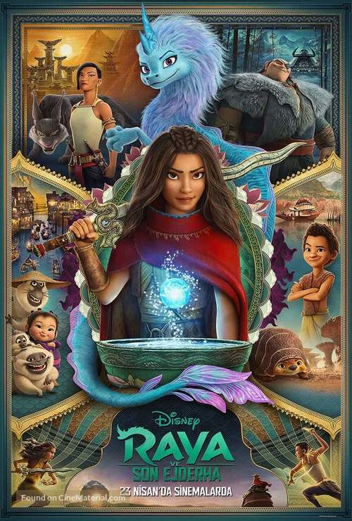 Raya and the Last Dragon - Turkish Movie Poster