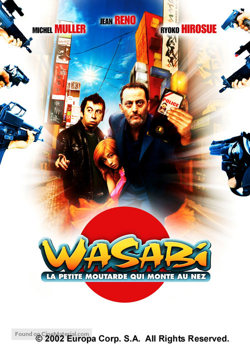 Wasabi - French DVD movie cover