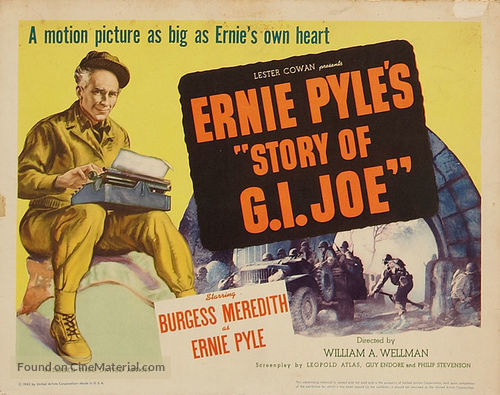 Story of G.I. Joe - Movie Poster
