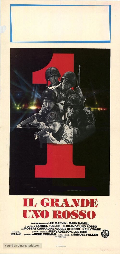 The Big Red One - Italian Movie Poster
