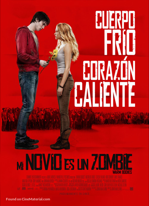 Warm Bodies - Chilean Movie Poster