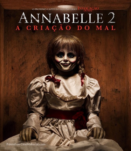 Annabelle: Creation - Brazilian Blu-Ray movie cover
