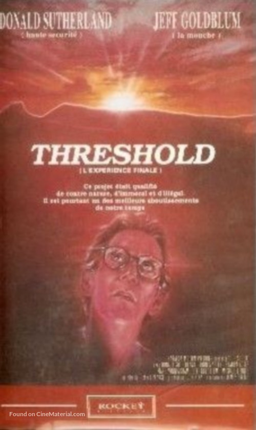 Threshold - French Movie Cover