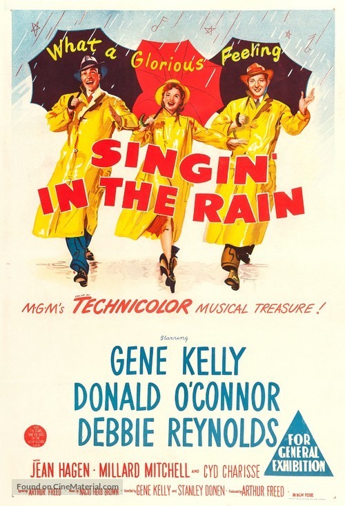 Singin&#039; in the Rain - Australian Movie Poster