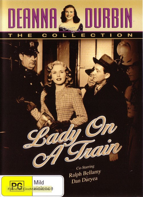 Lady on a Train - Australian DVD movie cover