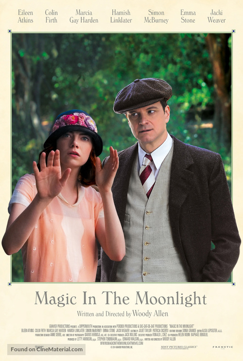 Magic in the Moonlight - Swiss Theatrical movie poster