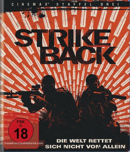 &quot;Strike Back&quot; - German Blu-Ray movie cover