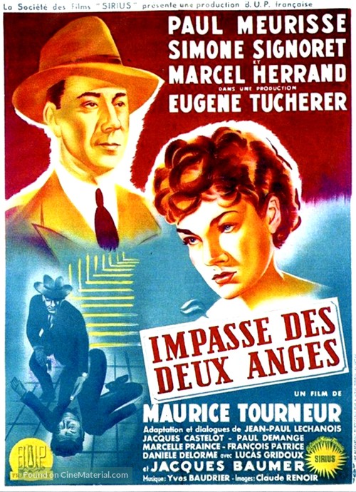 Impasse des Deux Anges - French Movie Poster