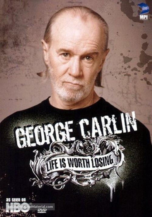 George Carlin: Life Is Worth Losing - DVD movie cover