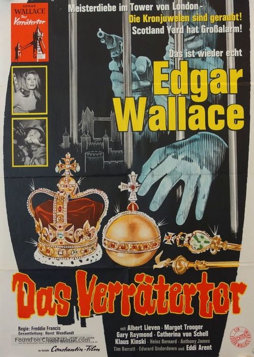 Das Verr&auml;tertor - German Movie Cover