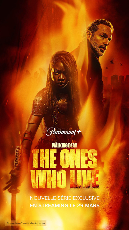 &quot;The Walking Dead: The Ones Who Live&quot; - French Movie Poster