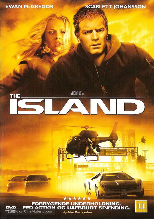 The Island - Danish DVD movie cover