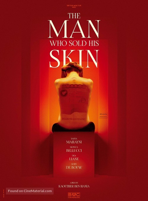 The Man Who Sold His Skin - International Movie Poster