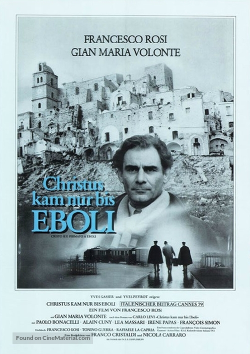 Cristo si &egrave; fermato a Eboli - German Movie Poster