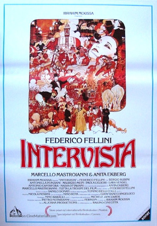 Intervista - Swedish Movie Poster