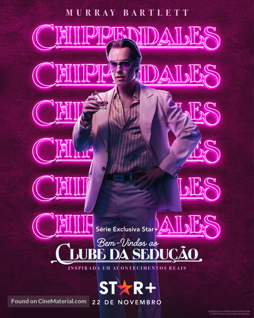 Welcome to Chippendales - Portuguese Movie Poster