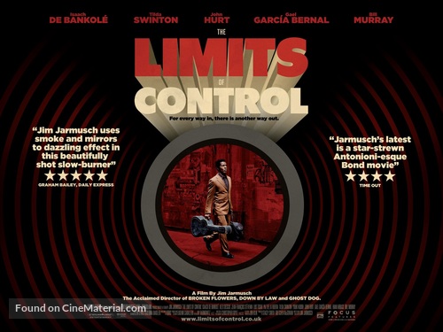 The Limits of Control - British Movie Poster