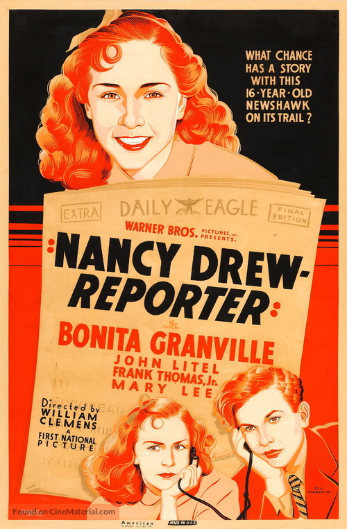 Nancy Drew... Reporter - Movie Poster