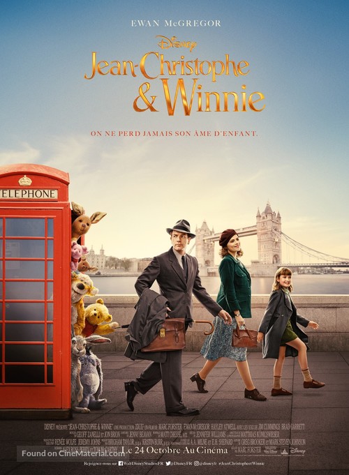 Christopher Robin - French Movie Poster