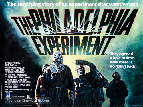 The Philadelphia Experiment - British Movie Poster
