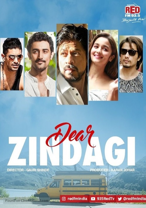 Dear Zindagi - Indian Movie Poster