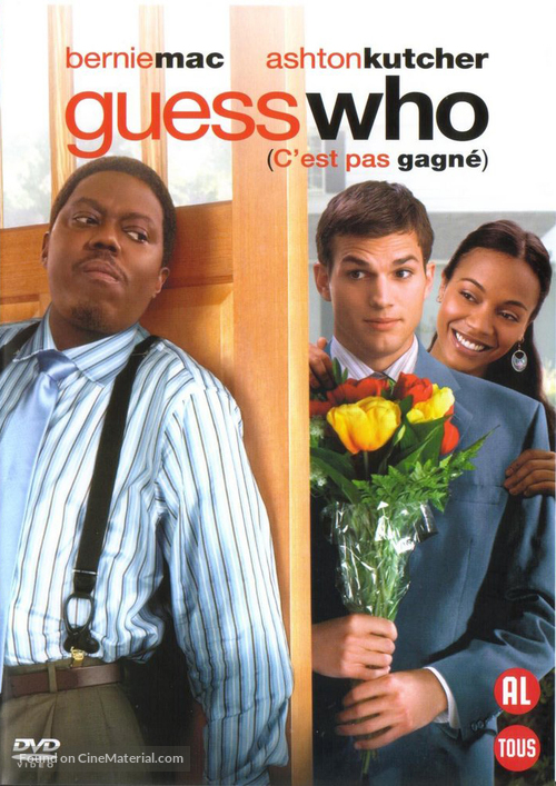 Guess Who - Belgian DVD movie cover